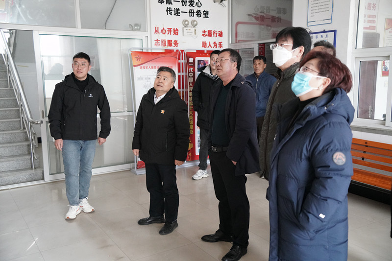 文旅集团星海会展实地调研走访驻村“第一书记”